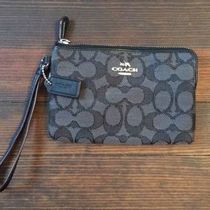 Authentic Coach wristlet/wallet